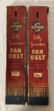 Two Vintage Skelly Fan Belts