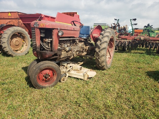 MF 65, NF w/Woods belly mower [not running] [S#656526]