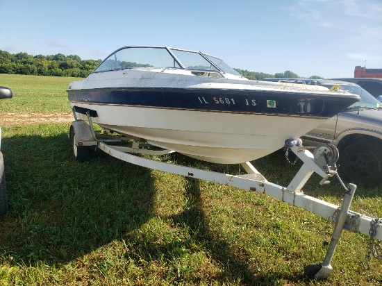 '03 Escort Trailer with '03 Bayliner 19' boat - Title