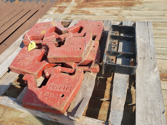 Kubota 5 Weights & Bracket