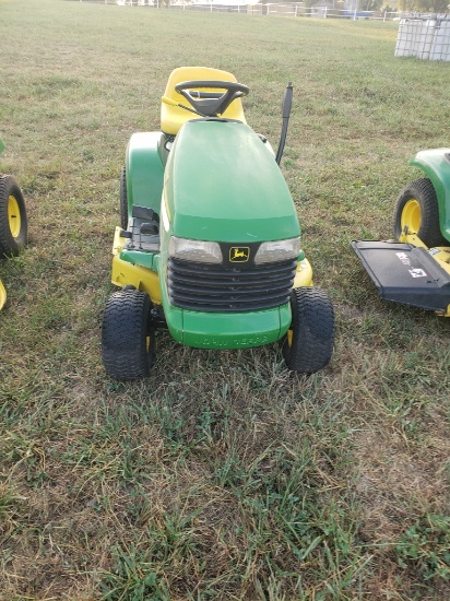 JD LT155 15 HP Kohler, 38" deck, hydro, runs & works