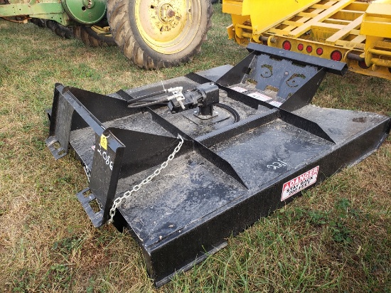 72" Black Mower for skid loader