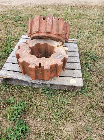 Case 1000 lb Weights