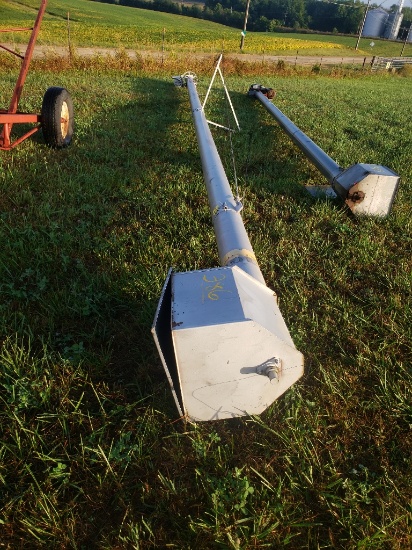 Grain Transfer Auger 8"x41' with motors