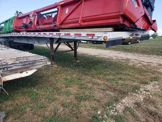 97 Reitnouer Trailer 48' spread axle, aluminum,  new brakes & drums - Title
