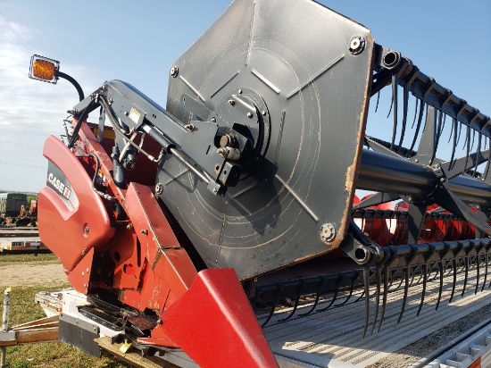 C-IH 2020 Grain Table 25' single PTO, 3" cut, full finger, lights {S#SNL51191}