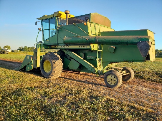 JD 6600 Combine Diesel, Gear Drive  107510H