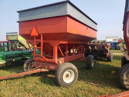 EZ Flow 300 Bushel On 10 Ton gear