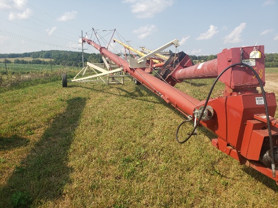 Buehl/Farm King Auger 10"x70' with swing hopper