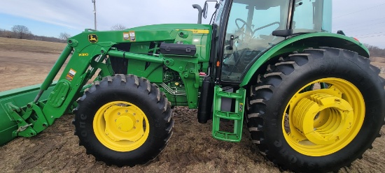 JD 6115D W/ Loader  2013