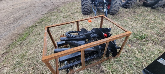 SS Hyd Post Hole Digger