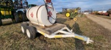 500 Gal Fuel Tank on Frame
