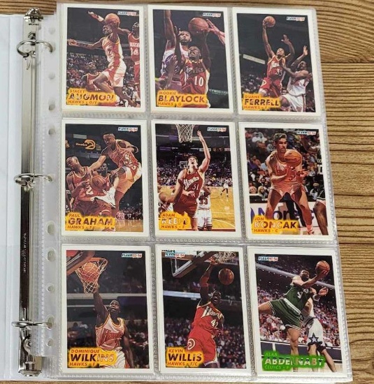 Full Set of 1993 1994 Fleer NBA Trading Cards