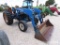FORD 4600 TRACTOR W/ WOODS 1020 LOADER HOURS SHOWING 2570 SERIAL # CA70K22
