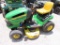 JD LA110 RIDING MOWER SERIAL # GX0110A060418