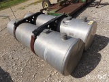 TRAILER TRUCK SADDLE FUEL TANKS
