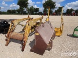 FORD FRONT LOADER AND BUCKET AND RIMS