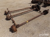 3 TRAILER HOUSE AXLES