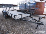 2019 14' BUMPER PULL TRAILER VIN# 4YMBU1427KT010053