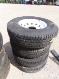 4 TIRES AND WHEELS 8 HOLE