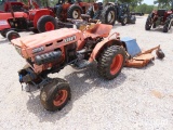 KUBOTA B5100 TRACTOR AND CUTTER SERIAL # 11311