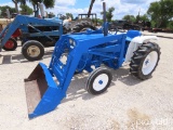 FORD 1700 TRACTOR W/ LOADER SERIAL # 700723