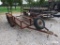 9.6' Lowboy Trailer (new Tires) Vin # Tr221517 (registration Paper On Hand And Will Be Mailed Within