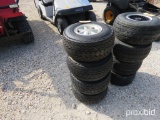 4 Golf Cart Tires And Wheels