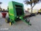 JD 457 MEGAWIDE ROUND BALER WITH APPX 3500 BALES ON MONITOR