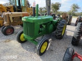 JD A TRACTOR SERIAL # 277565