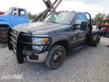 2011 FORD F350 POWERSTROKE 6.7 PICKUP W/ 482 DEWEZE BED VIN # 1FDRF3HT3BEC40408 (SHOWING APPX 150,15