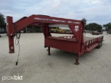 2002 24' PJ GOOSENECK LOWBOY TRAILER VIN# 4P5GF242X21045633 (TITLE ON HAND AND WILL BE MAILED WITHIN