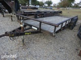 2003 20' BIG TEX LOWBOY TRAILER W/ 8 HOLE WHEELS VIN # 4K8PX202431303072 (TITLE ON HAND AND WILL BE