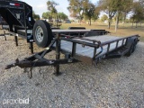 R & D 20' LOWBOY TRAILER W/ 8 HOLE WHEELS VIN # 1R9BU20247M477957 (TITLE ON HAND AND WILL BE MAILED