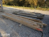 ASSORTED 2X4, 2X6, AND 2X8 LUMBER