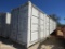 40' SHIPPING CONTAINER W/ 10 DOORS