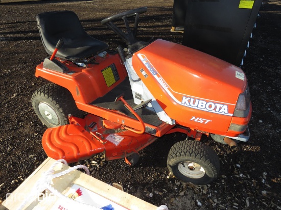 KUBOTA T1400 RIDING MOWER SERIAL # 0389L