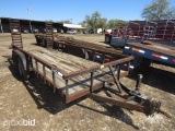 16' LOWBOY TRAILER VIN # 41MCU16287W032713 (TITILE ON HAND AND WILL BE MAILED CERTIFIED WITHIN 14 DA