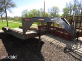 20' GOOSENECK LOWBOY TRAILER VIN # TR210526 (TITLE ON HAND AND WILL BE MAILED WITHIN 14 DAYS AFTER T