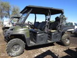 POLARIS RANGER CREW VIN # 4XAWH76AXB2176127 (SHOWING APPX 1,825 HOURS AND 9,292 MILES)