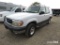 2000 FORD EXPLORER VIN # 1FMDU73E4YZA21250 (SHOWING APPX 162,981 MILES) (TITLE ON HAND AND WILL BE M