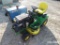 JD RIDING MOWER SHOWING APPX 291 HOURS