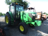 JD 6115M TRACTOR (NICE) SERIAL # 1L06115MCDH760947 (SHOWING APPX 240 HOURS)