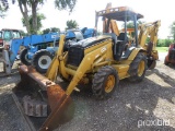 CAT 420D BACKHOE W/ 2' AND 1' BUCKET SERIAL # FDP00816 (SHOWING APPX 3,500 HOURS) (HOUR METER NOT WO