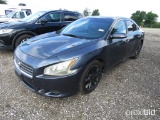 2010 NISSAN MAXIMA CAR VIN # 1N4AA5AP1AC803495 (SHOWING APPX MILES) TITLE ON HAND AND WILL BE MAILED