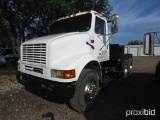1990 IH 8100 TRUCK (HOURS UNKNOWN) VIN # 1HSHBGFN0LH258668 (TITLE ON HAND AND WILL BE MAILED CERTIFI
