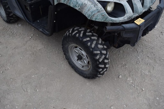2007 YAMAHA RHINO 450 2 SEATER UTV VIN # 5Y4AJ22Y87A004700 (SHOWING APPX 2,948 MIILES & 1,097 HOURS)