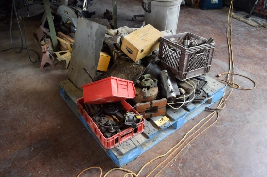 ASSORTED LATHE PARTS