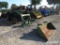 JD 2010 TRACTOR W/ JD 36 LOADER W/ HAY FORK, HAY SPEAR, AND BUCKET (SHOWING APPX 6,438 HOURS) SERIAL