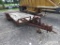 20' TILT LOWBOY TRAILER 8 HOLE LUG WHEELS (REGISTRATION PAPERWORK ON HAND AND WILL BE MAILED CERTIFI